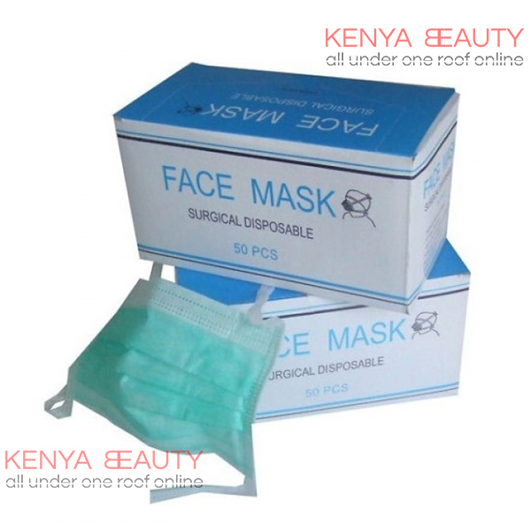 3 PLY DUST VIRUS BACTERIA FACE MASKS IN KENYA 50 PIECES