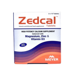 ZEDCAL CALCIUM TABS 30'S