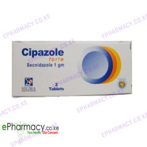 SECNIDAZOLE | CIPAZOLE FORTE 1GM - 2 TABS