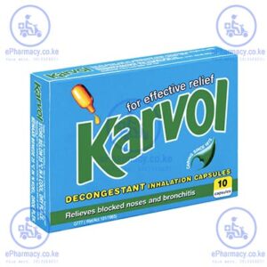 KARVOL INHALATION DECONGESTANT CAPS - 10
