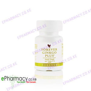 Forever Ginkgo Plus Brain Memory Supplement - 60 tabs
