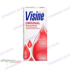 VISINE (Tetrahydrazoline 0.05%) EYE DROPS 15ML