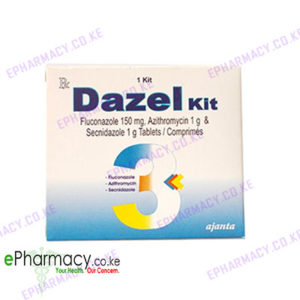 DAZEL KIT | azithromycin | fluconazole |secnidazole combi kit
