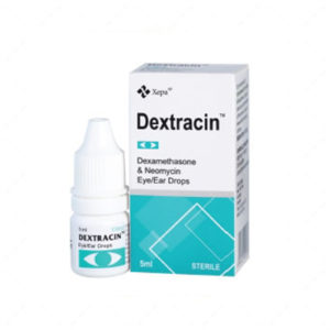 DEXTRACIN (Dexamethasone 0.1%/NEOMYCIN 0.35%)  EYE DROPS 5ML