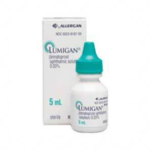 LUMIGAN (BIMATOPROST 0.03%) EYE DROPS 3MLS