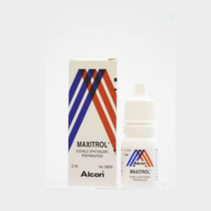MAXITROL EYE DROPS (Neomycin 1%/Polymixin B 3.5mg/Dexamethasone 600iu)5ML