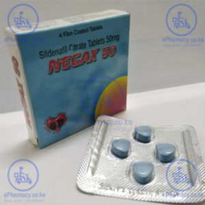 NEGAX 50MG | SILDENAFIL | VIAGRA GENERIC - 4 TABS