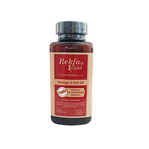 REKFA GOLD | OMEGA 3 | MINERALS | VITAMINS - 30 CAPSULES