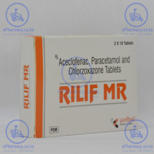 RILIF MR | PAIN | MUSCLE RELAXANT - 20 TABLETS
