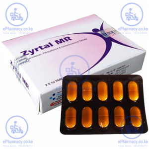 ZYRTAL MR | PAIN | MUSCLE RELAXANT - 20 TABLETS