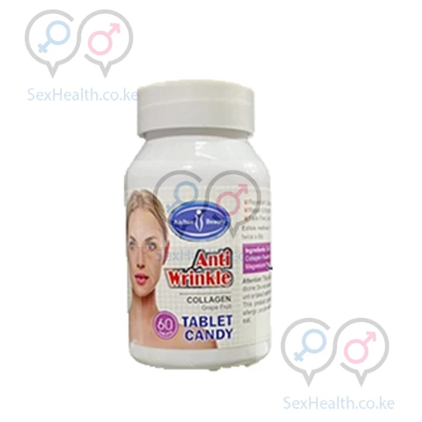 AICHUN BEAUTY ANTI-WRINKLES - COLLAGEN TABLET CANDY: 60 TABS