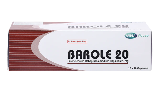 BAROLE RABEPRAZOLE 20MG TABLETS 30'S