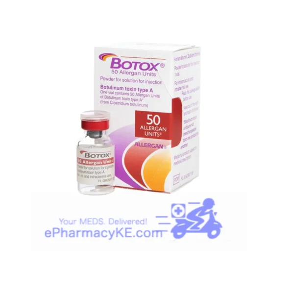BOTOX BOTULINIUM TOXIN A 50units