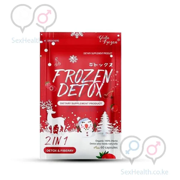 FROZEN DETOX Dietary Supplement 2-in-1 for a Flat Tummy, Slimming, and Weight Loss Support