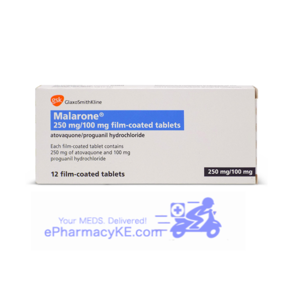 BUY MALARONE (MEFLOQUINE/ATOVAQUINE) TABLETS ADULT DOSE IN KENYA – MALARIA PREVENTION & TREATMENT