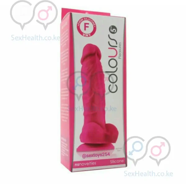 COLOURS PLEASURE SILICONE REALISTIC DILDO – LIFELIKE TEXTURE FOR INTENSE SATISFACTION