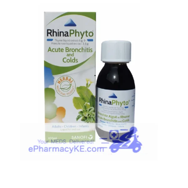 RHINAPHYTO SYRUP – Herbal Cough Relief 100mls