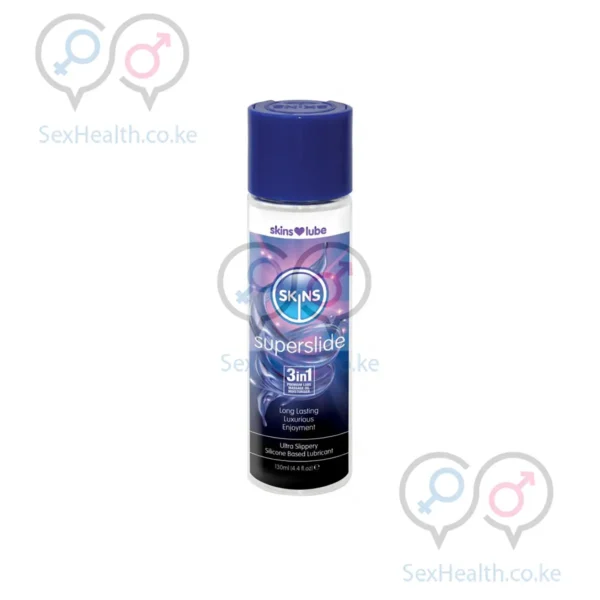 SKINS SUPER SLIDE SILICON-BASED SEX LUBRICANT - 250MLS