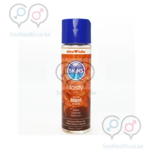 SKINS: SALTED CARAMEL SEX LUBE FLAVOR - 250MLS