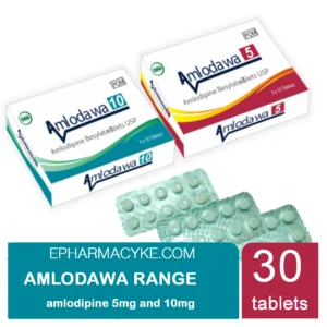 AMLODAWA AMLODIPINE 10MG TABLETS 30'S
