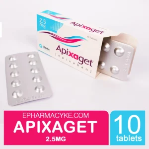 APIXAGET APIXABAN 2.5MG TABS - 30'S