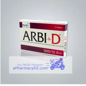 ARBI-D IRBESARTAN 150/HCTZ 12.5MG 10'S