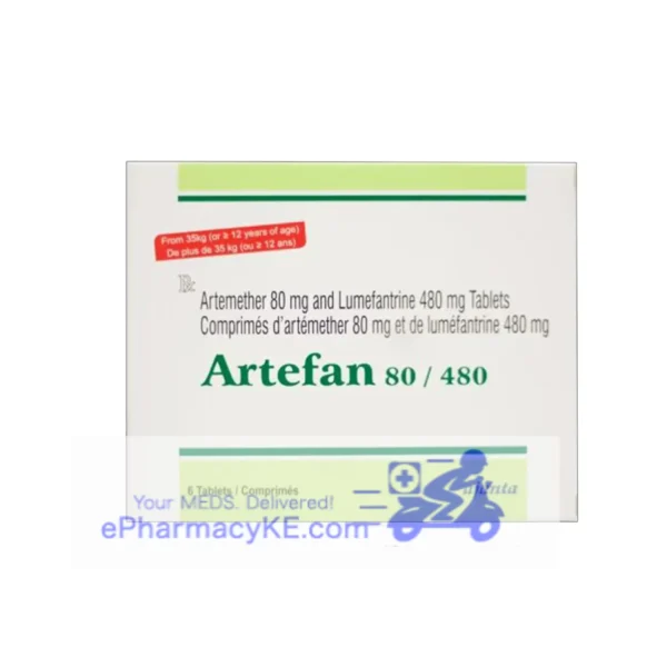 ARTEFAN 80/480 TABLETS 6`S