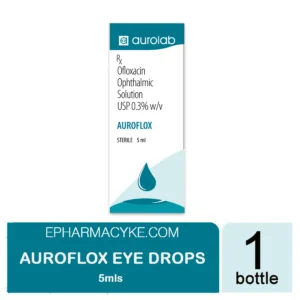 AUROFLOX OFLOXACIN 0.3% EYE DROPS (5ML)