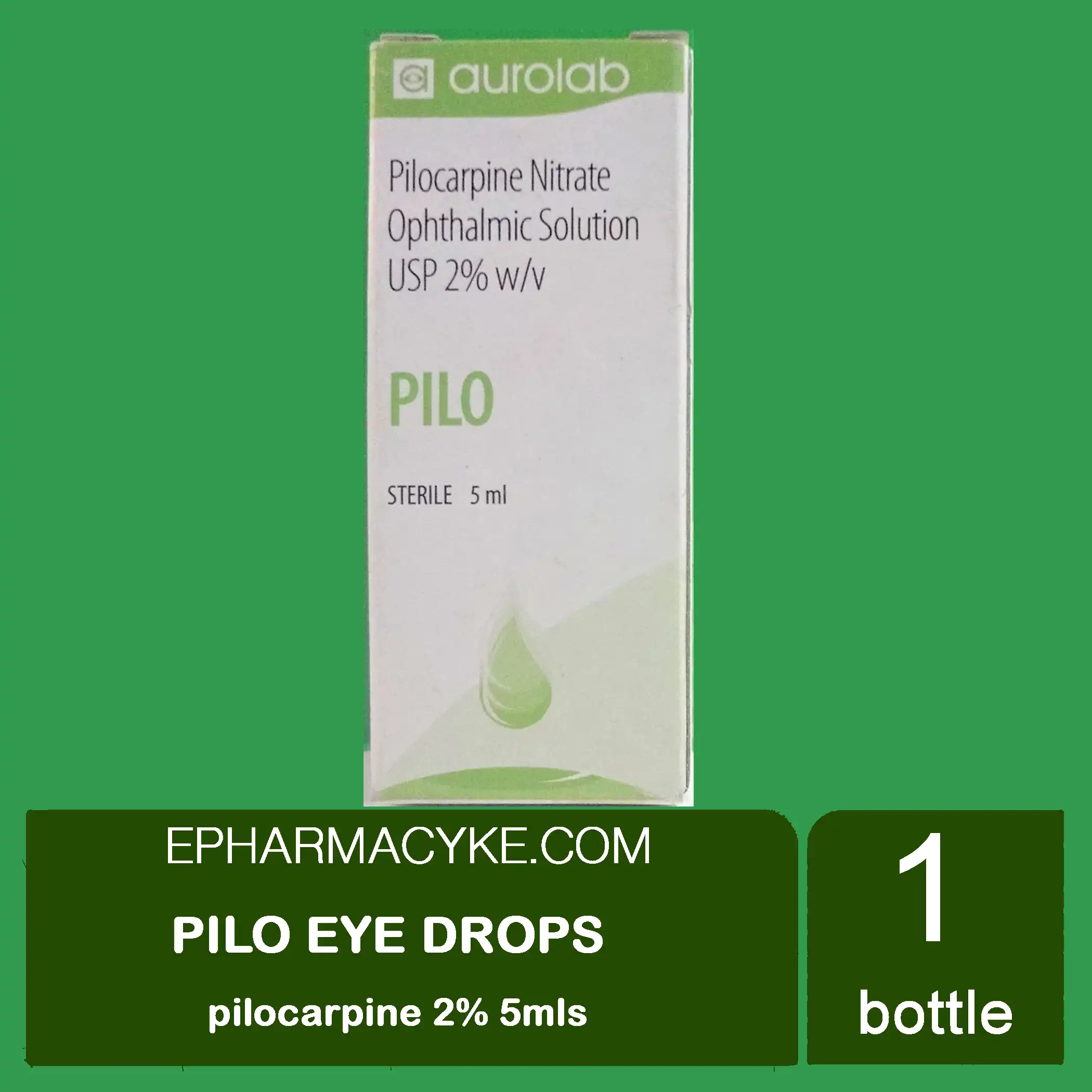 PILO PILOCARPINE NITRATE EYE DROPS 2% (5ML)