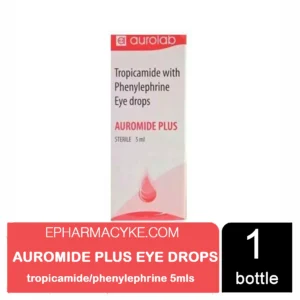 AUROMIDE PLUS TROPICAMIDE 0.8% + PHENYLEPHRINE 5% EYE DROPS (5ML)