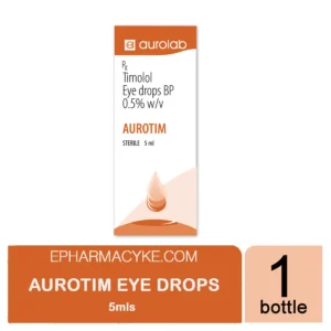 AUROTIM TIMOLOL 0.5% EYE DROPS (5ML)