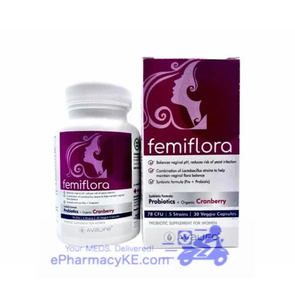 AVALIFE FEMIFLORA CAPSULES – WOMEN’S PROBIOTIC FOR VAGINAL HEALTH - 30 CAPS