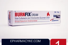 BURNFIX silver sulfadiazine/chlorhexidine CREAM 10G