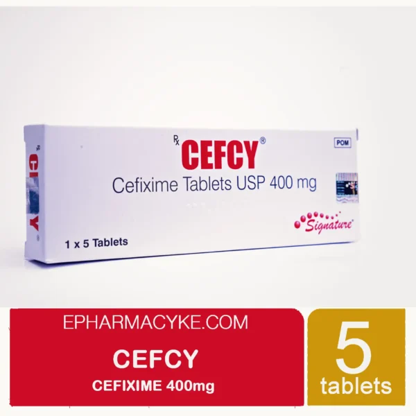 CEFCY CEFIXIME 400MG 10'S