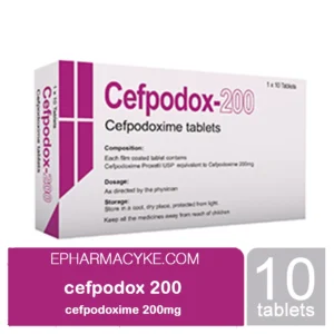 CEFPODOX CEFPODOXIME 200MG TABS 10'S