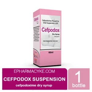 CEFPODOX CEFPODOXIME SUSPENSION 100MG/5ML 60MLS
