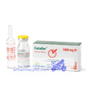 CETAFOR CEFTRIAXONE 1000MG IV 1'S