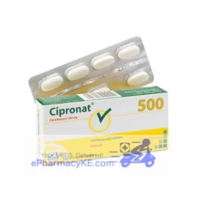 CIPRONAT CIPROFLOXACIN 500MG TABS 14'S