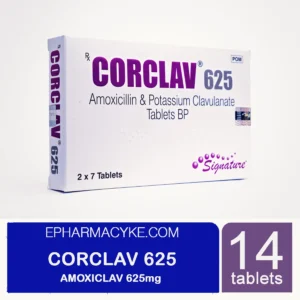 CORCLAV AMOXICLAV 625MG 14’s