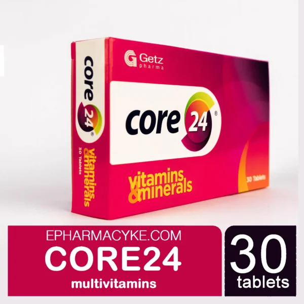 CORE24 MULTIMINERAL+MULTIVITAMIN TABLETS 30'S