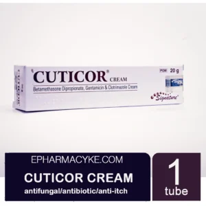CUTICOR betamethasone/gentamycin/clotrimazole CREAM
