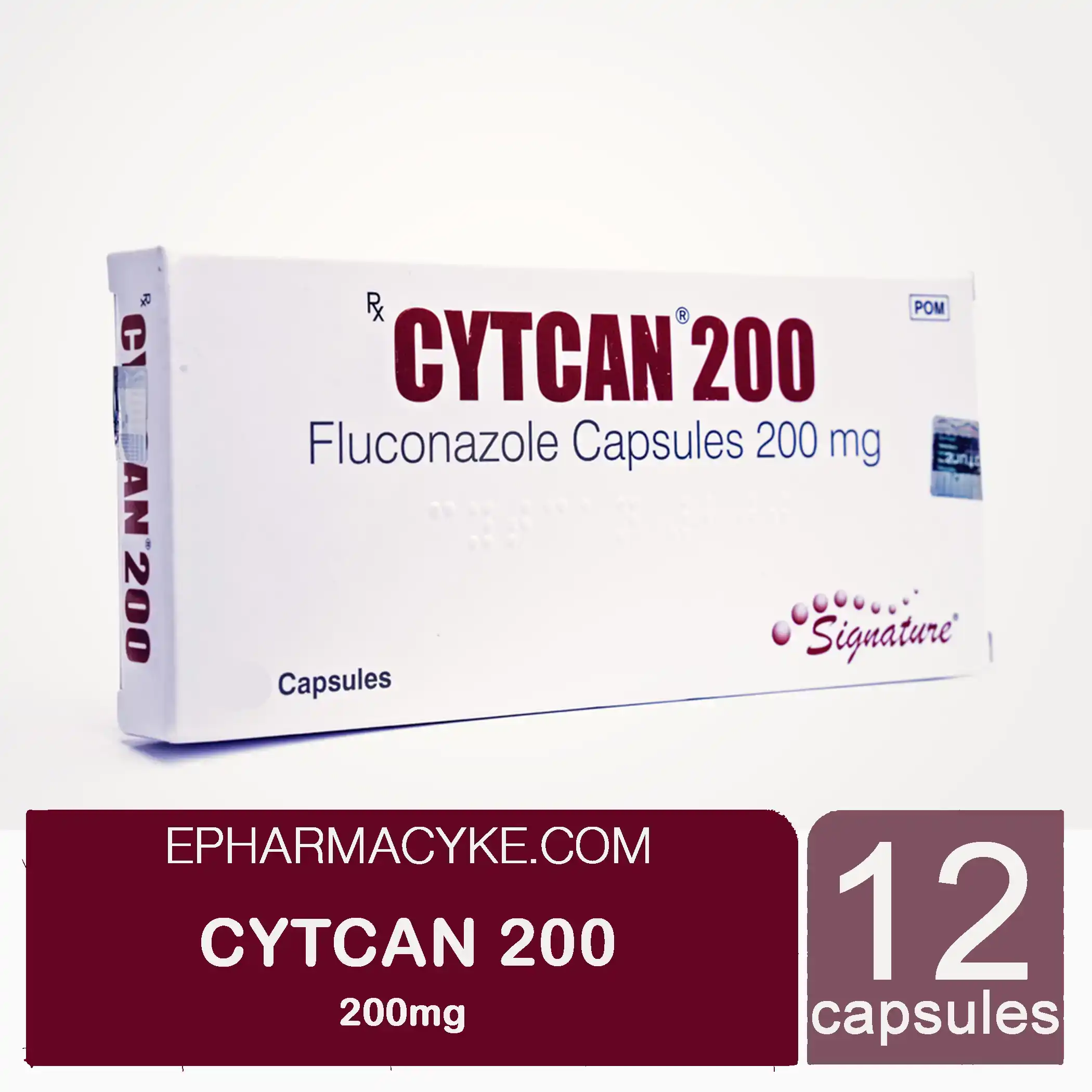 CYTCAN FLUCONAZOLE 200MG 12'S