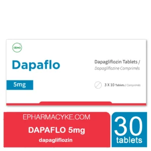 DAPAFLO 5MG DAPAGLIFLOZIN 5MG TABLETS 30'S