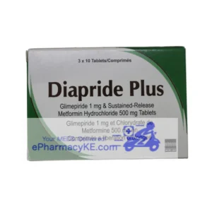 DIAPRIDE PLUS 1 GLIMEPRIDE 1MG/METFORMIN 500MG 30'S