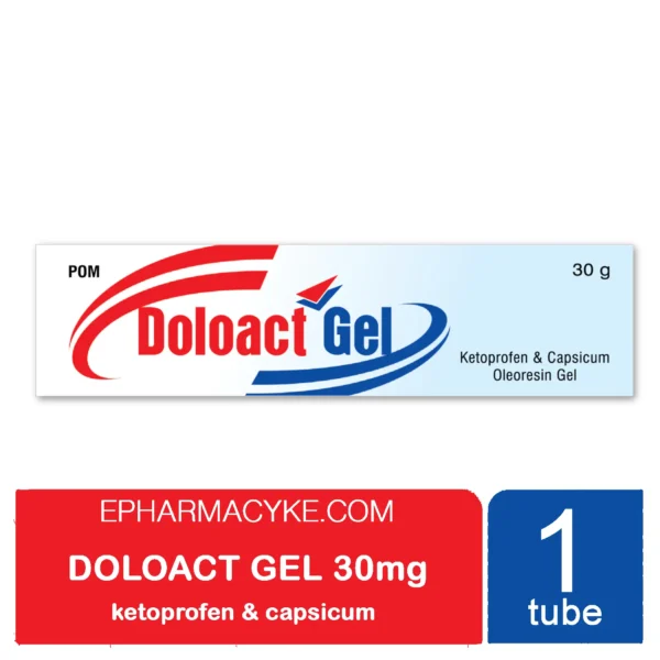 DOLOACT GEL - KETOPROFEN + CAPSICUM 30G