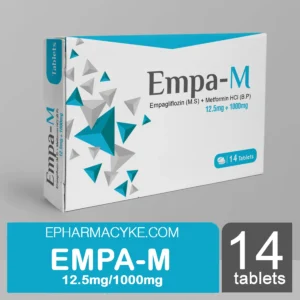 EMPA-M 12.5/1000MG EMPAGLIFLOZIN /METFORMIN 14'S