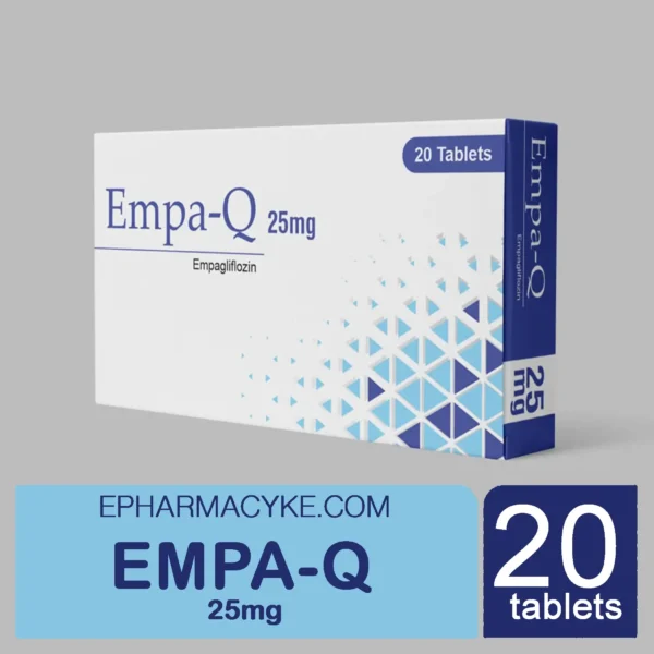 EMPA-Q 25mg TABLETS EMPAGLIFLOZIN 20'S