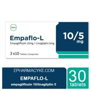 EMPAFLO-L 10/5 EMPAGLIFLOZIN 10MG + LINAGLIPTIN 5MG TABLETS