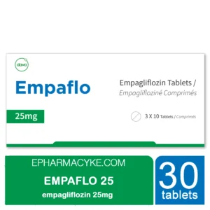 EMPAFLO EMPAGLIFLOZIN 25MG TABLETS 30'S
