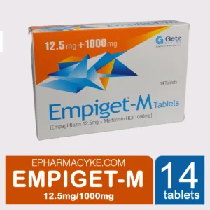 EMPIGET-M 12.5/1000 EMPAGLIFLOZIN 12.5MG/METFORMIN 1000MG 28'S